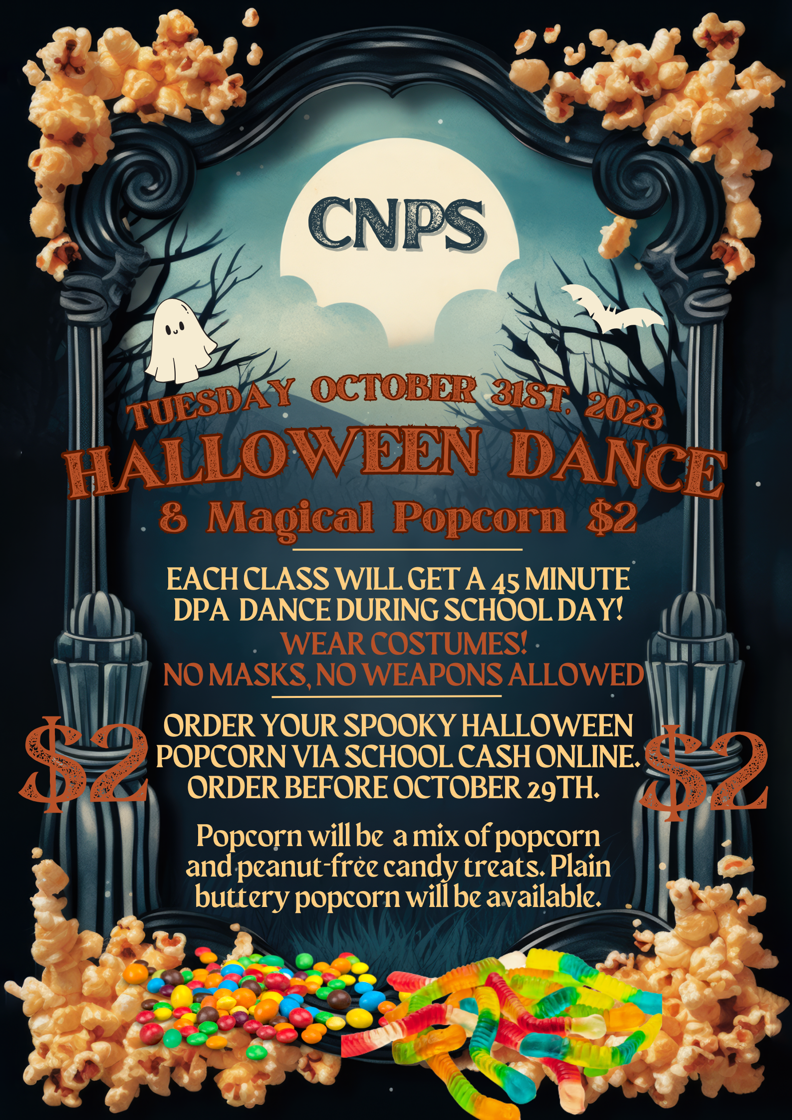 CNO Spooktakular Halloween Dance - October 31st